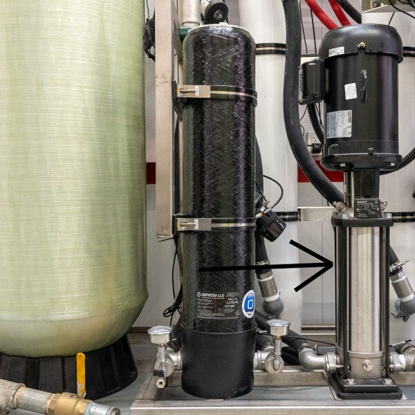 5HP Grundfos multistage pump